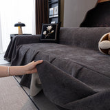 Waterproof Couch Cover Throw, Non Slip Furniture Protector for Leather & Fabric Sofa - Ornate Home