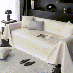 Waterproof Faux Leather Couch Throw Covers, Pet Couch Cover, Non Slip Furniture Covers for Leather Sofas - Ornate Home