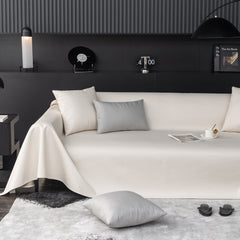 Waterproof Faux Leather Couch Throw Covers, Pet Couch Cover, Non Slip Furniture Covers for Leather Sofas - Ornate Home