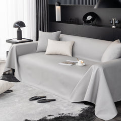 Waterproof Faux Leather Couch Throw Covers, Pet Couch Cover, Non Slip Furniture Covers for Leather Sofas - Ornate Home