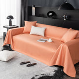 Waterproof Faux Leather Couch Throw Covers, Pet Couch Cover, Non Slip Furniture Covers for Leather Sofas - Ornate Home