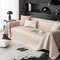 Waterproof Faux Leather Couch Throw Covers, Pet Couch Cover, Non Slip Furniture Covers for Leather Sofas - Ornate Home
