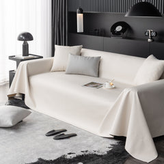 Waterproof Faux Leather Couch Throw Covers, Pet Couch Cover, Non Slip Furniture Covers for Leather Sofas - Ornate Home