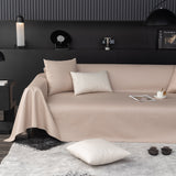Waterproof Faux Leather Couch Throw Covers, Pet Couch Cover, Non Slip Furniture Covers for Leather Sofas - Ornate Home