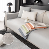 Waterproof Faux Leather Slipcover with Non-Slip Backing for Sofa, Pet Couch Protector for Living Room - Ornate Home