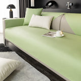 Waterproof Faux Leather Slipcover with Non-Slip Backing for Sofa, Pet Couch Protector for Living Room - Ornate Home