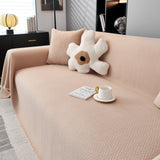 Waterproof Scratch Proof Herringbone Large Throw Blanket for Couch, Chenille Couch Cushion Covers for Pets - Ornate Home