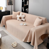 Waterproof Scratch Proof Herringbone Large Throw Blanket for Couch, Chenille Couch Cushion Covers for Pets - Ornate Home