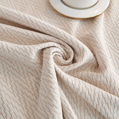 Waterproof Scratch Proof Herringbone Large Throw Blanket for Couch, Chenille Couch Cushion Covers for Pets - Ornate Home