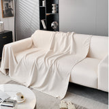 Waterproof Scratch Proof Herringbone Large Throw Blanket for Couch, Chenille Couch Cushion Covers for Pets - Ornate Home