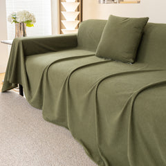 Waterproof Soft Cotton Plush Couch Cover Blanket, Extra Large Furniture Decoration Cover Sofa Slipcovers - Ornate Home