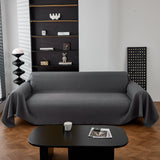 Waterproof Waffle Lattice Sofa Throw, Sofa Towel Cover for Couches, Simple Sofa Cover Blanket - Ornate Home