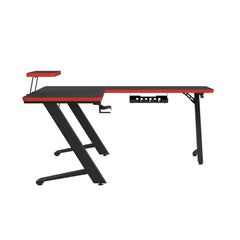 Waterside Black L Shape Desk - Ornate Home