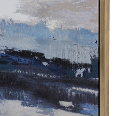 Waterside Blue/White Canvas - Ornate Home