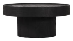 Watson Black Coffee Table - Ornate Home