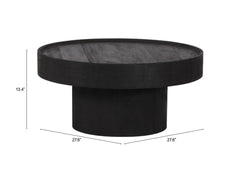 Watson Black Coffee Table - Ornate Home