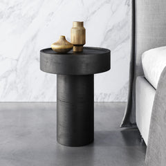 Watson Black Side Table - Ornate Home