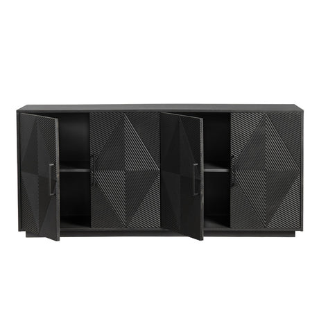 Watson Black Sideboard - Ornate Home