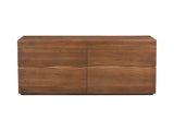 Watson Brown 4 Drawer Dresser - Ornate Home