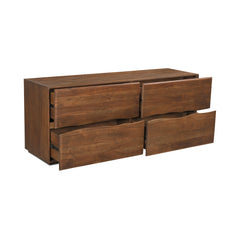 Watson Brown 4 Drawer Dresser - Ornate Home
