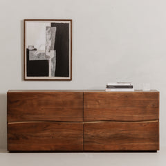 Watson Brown 4 Drawer Dresser - Ornate Home