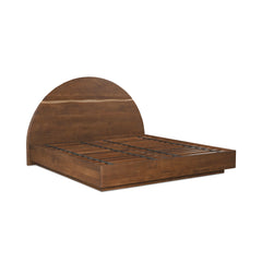 Watson Brown Queen Bed - Ornate Home