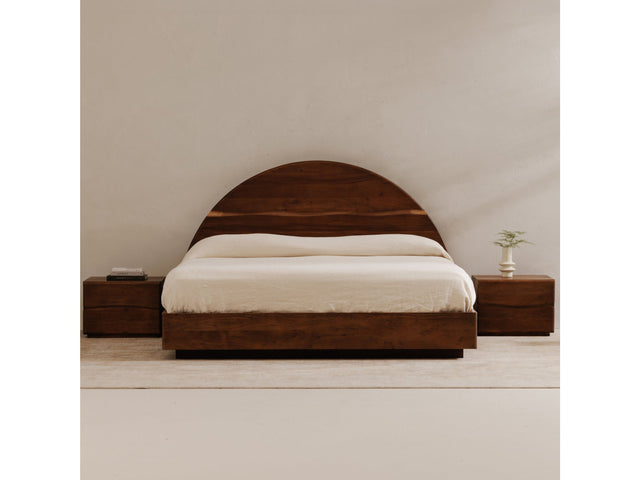 Watson Brown Queen Bed - Ornate Home