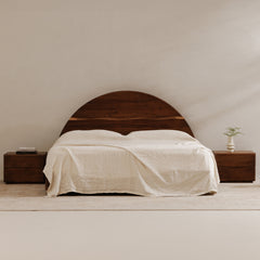 Watson Brown Queen Bed - Ornate Home