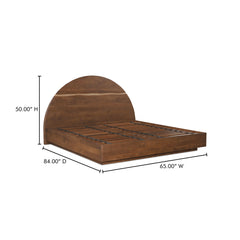 Watson Brown Queen Bed - Ornate Home