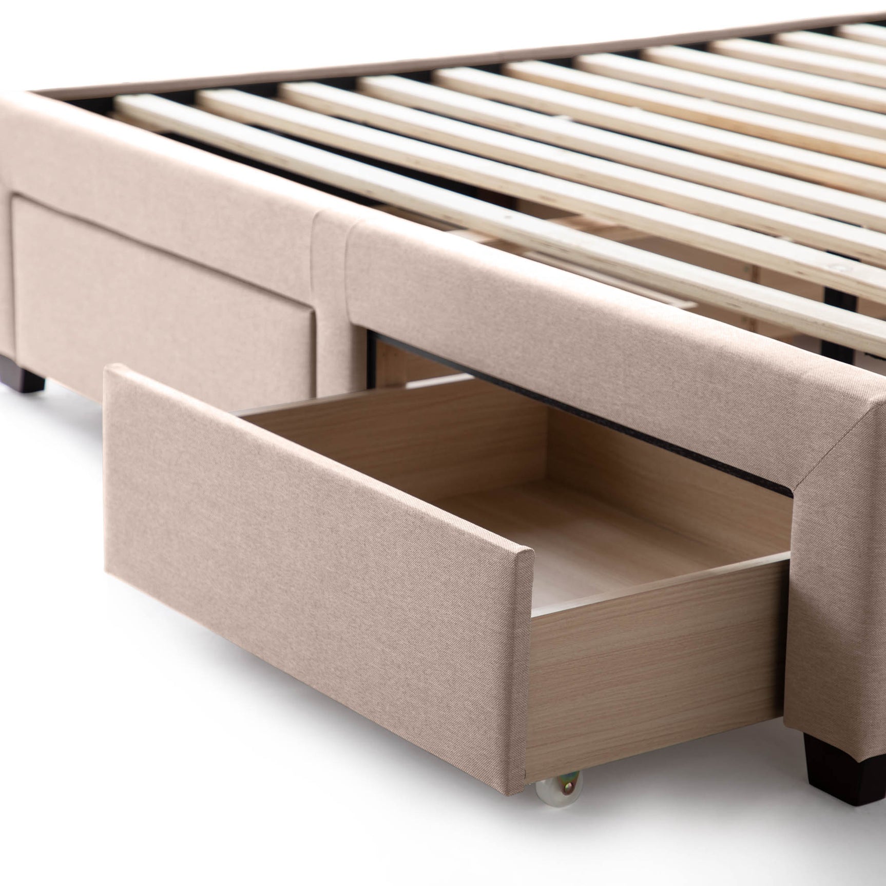 Watson Charcoal King Platform Bed Base - Ornate Home