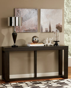 Watson Dark Brown Coffee Table & 2 End Tables w/Console - Ornate Home