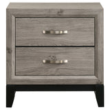 Watson Light Taupe 2-drawer Nightstand Bedside Table - Ornate Home