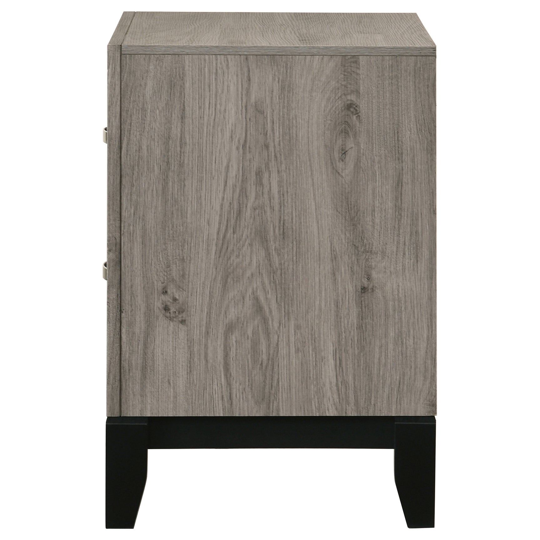 Watson Light Taupe 2-drawer Nightstand Bedside Table - Ornate Home