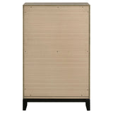 Watson Light Taupe 5-drawer Bedroom Chest of Drawers - Ornate Home