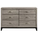 Watson Light Taupe 6-drawer Bedroom Dresser Cabinet - Ornate Home