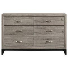 Watson Light Taupe 6-drawer Bedroom Dresser Cabinet - Ornate Home