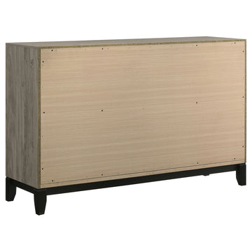 Watson Light Taupe 6-drawer Bedroom Dresser Cabinet - Ornate Home