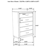 Watson Light Taupe Five-piece Queen Bedroom Set - Ornate Home