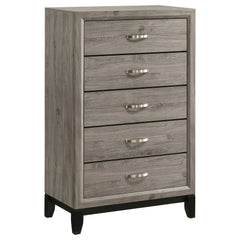 Watson Light Taupe Five-piece Twin Bedroom Set - Ornate Home