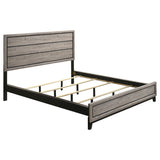 Watson Light Taupe Wood California King Panel Bed - Ornate Home