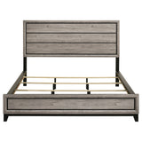 Watson Light Taupe Wood California King Panel Bed - Ornate Home