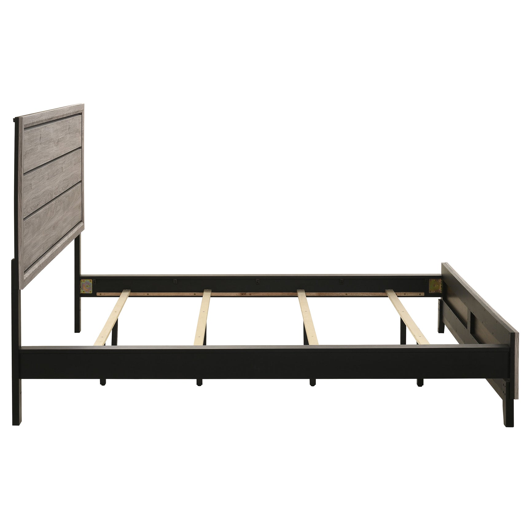 Watson Light Taupe Wood California King Panel Bed - Ornate Home