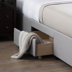 Watson Stone King Platform Bed Base - Ornate Home