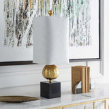 Watsonville Gold & Blac Resin Table Lamp - Ornate Home