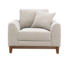 Watton Light Gray Chair - Ornate Home