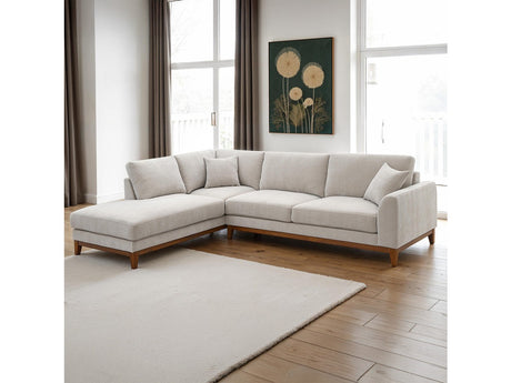 Watton Light Gray Sectional - Ornate Home