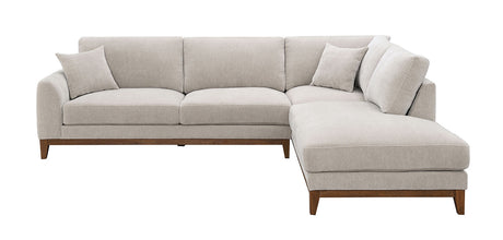 Watton Light Gray Sectional - Ornate Home