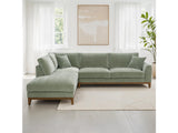 Watton Olive Green Sectional - Ornate Home