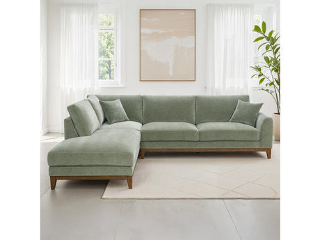 Watton Olive Green Sectional - Ornate Home