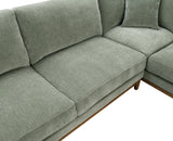 Watton Olive Green Sectional - Ornate Home